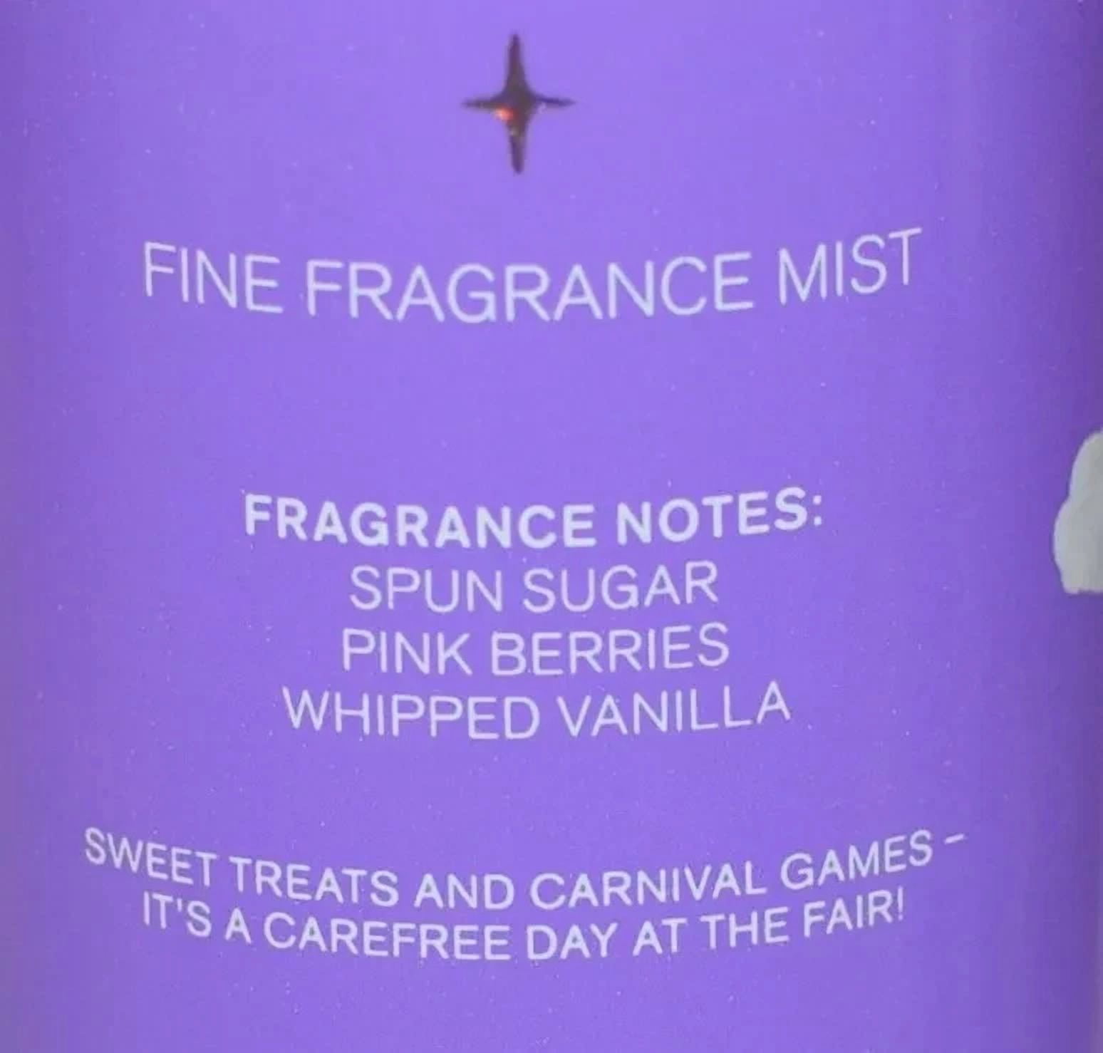Bath and Body Works Cotton Candy Clouds Fine Fragrance Body Mist 8 fl oz New