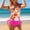 Hot Pink, variant on HAIJIE Beach Coverups Women Bathing Suit Swimwear High Waisted Bikini Sets Shapewear Swimwear Bikinis for Women Wife Beach Towel Wrap Skirt (Black,XXL)