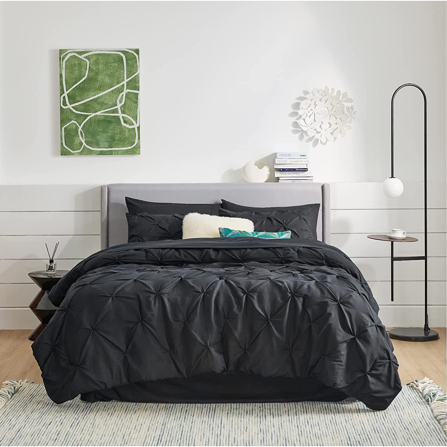Bedsure Black Twin Comforter Set Kids Walmart