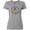 AC-Heather Grey, variant on Inktastic Mardi Gras Party Alligator Women's T-Shirt