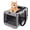 GREY, variant on Cat Carriers Pet Carrier for Medium / Large Cats, Small Dog Carrier Soft Sided, Collapsible Travel Puppy Kennel Navy