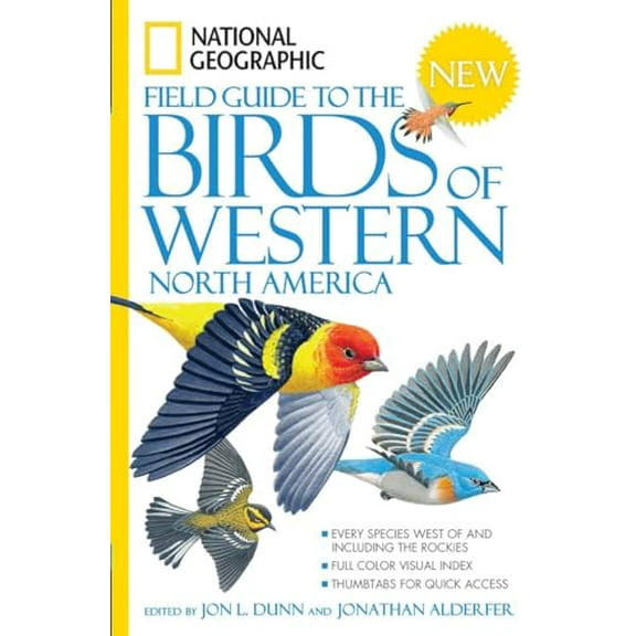 Pre-Owned National Geographic Field Guide to the Birds of Western North America