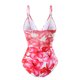 thumbnail image 4 of Trajes de baño tankini para mujer Traje de baño estampado diario para mujer Traje de baño conservador de cuerpo unido Conjunto de dos piezas con falda de playa estampada, 4 of 8