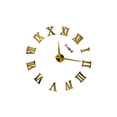 thumbnail image 2 of Billuyoard Reloj de pared 3D de construcción duradera, estilo único, fácil de leer, moderno, grande, 3D, atemporal Electrodomésticos oro, 2 of 6