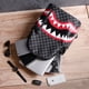 thumbnail image 3 of Mochila con impresión 3D brillar estampado de tiburones Electrónica, 3 of 5