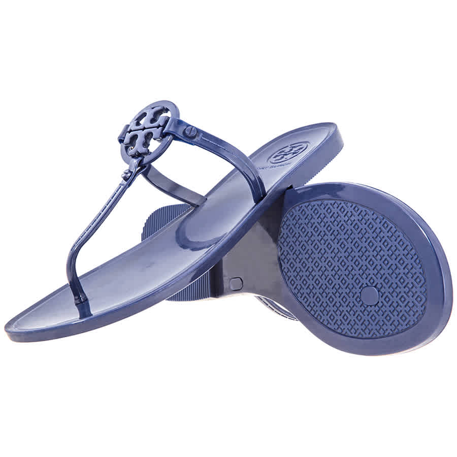 tory burch royal blue miller sandal
