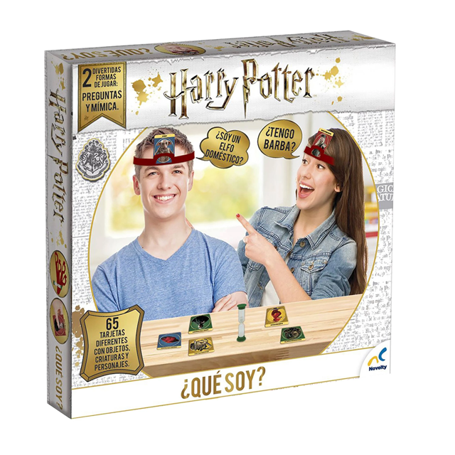 NOVELTY, ¿Qué Soy?, Harry Potter, Juego de Mesa, Adivina el personaje Novelty Novelty