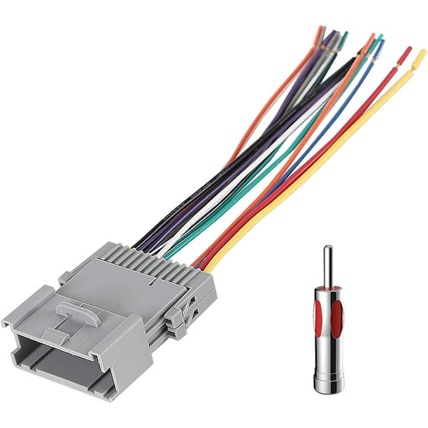 Stereo Radio Wiring Harness Connector for GM Chevy Silverado, Chevrolet