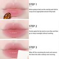 thumbnail image 5 of 3pcs Bee Balm Lip Balm Honey Pot, Honey Strawberry Apple Lip Mask Overnight, Moisturizing Lip Sleeping Mask, Hydrate Repair Prevent Dry Cracked Lip, 5 of 5