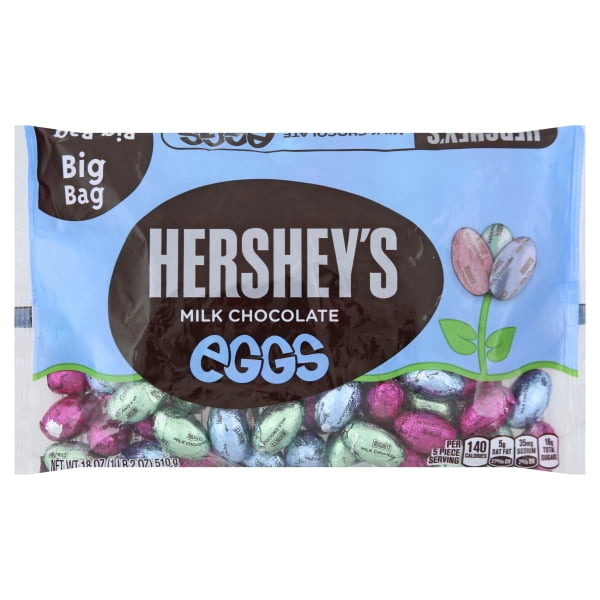 HERSHEYS Big Bag Eggs Milk Chocolate 18 oz