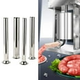 thumbnail image 2 of Stainless Steel Sausage Maker Accessories Easy Cleaning Grinder Stuffer Filling Tubes with Funnel Sausage Making Tool, 2 of 8