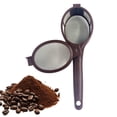 thumbnail image 4 of sunsanly Coffee Scoop Funnel Reusable Mesh Filter Stainless Steel Coffee Maker Dishwasher Safe Portable Colander for Camping Travel, 4 of 7