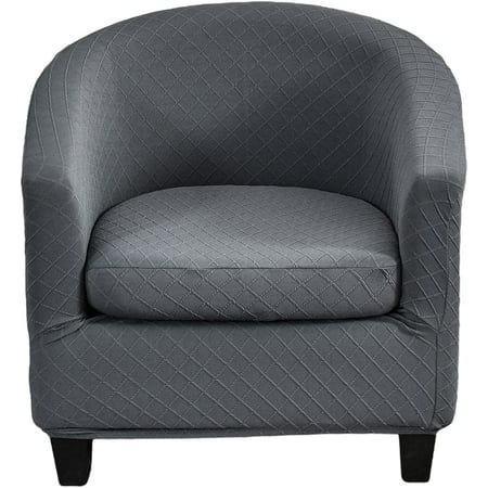 Cover Sofa Slipcover For Tub Chair, Black Barrel Chair Cover