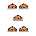 thumbnail image 2 of Billuyoard Christmas Candle Tea Light Home Decoration Xmas for Type2 NO2, 2 of 6