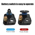 thumbnail image 6 of Battery Disconnect Switch, Heavy Duty Battery Shut Off Switch, Current Master Battery Power Cut Isolator Kill Switch, Quick Disconnect Battery Cut Off Universal Switch for Car, RV and Boats, 6 of 10