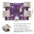 thumbnail image 1 of Hub CJMCU-204 Haut Débit Usb 2.0 Hub 4 Ports Contrôleur DC 5V 500mA Module, 1 of 8