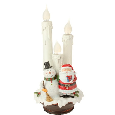 Santa Candle Lamp - Raz 14