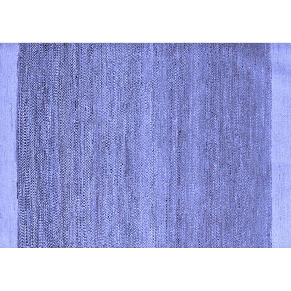 Ahgly Company Indoor Rectangle Abstract Blue Modern Area Rugs, 8' x 10'