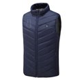 thumbnail image 3 of FNFHFY Heated Vest for Women Men Electric Rechargeable Jacket 9 Heating Zone Thermal Winter Coat Warming Jackets with 3 Heating Levels for Outdoor Work, 3 of 6