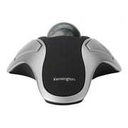 Kensington Optical Orbit Trackball Mouse, Two-Button, Black/Silver