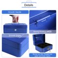 thumbnail image 4 of Home Safe Box,1Pc Mini Portable Iron Safe Box Cash Box Sturdy Construction, 4 of 9
