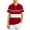Red, variant on akafmk Boys School Uniform Shirts Short Sleeve Athletic Shirt Collared Striped Activewear Casual Summer Tops, 5-15Y