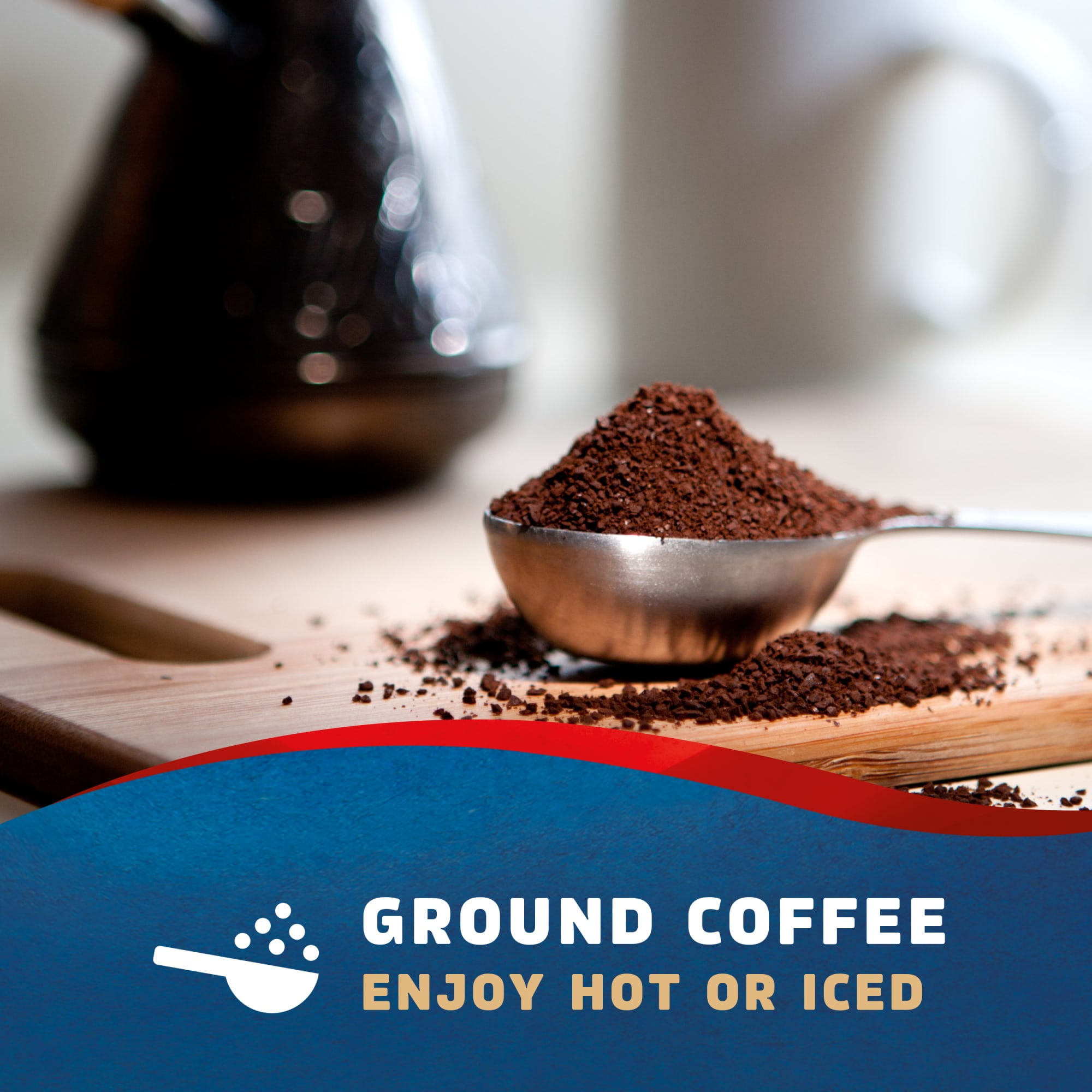 (2 pack) Seattle’s Best Coffee, 6th Ave Bistro, Dark Roast, Ground Coffee, 100% Arabica, 12 oz