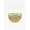 Gold, variant on Women's Metallic Half Moon Clutch Evening Bag