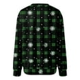 thumbnail image 4 of adviicd Christmas Cardigan Sweater for Women Open Front Holiday Graphic Funny Cute Long Sleeve Xmas Outfit 2025 Fashion (Dark Green, XL), 4 of 6