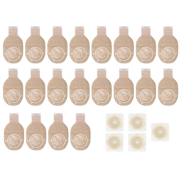 Drainable Ostomy Colostomy Bag,2 Piece Ostomy Colostomy Ostomy