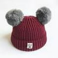 thumbnail image 4 of Soft Warm Knitted Baby Hats Cute Cozy Winter Infant Toddler Baby Beanies, 4 of 6