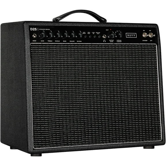 Revv Amplification D25 25W 1x12 Tube Combo Amplifier Black