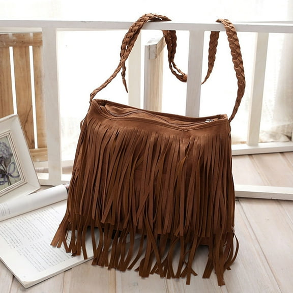 Milisten Fringe Purse Polyester Fashionable Storage 1Pack Women's Bag for Shopping