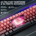 thumbnail image 4 of Teclado Gamer AULA Hero 68 HE 60% Cableado con RGB para PC/Mac, 4 of 9