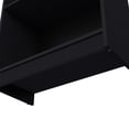 thumbnail image 5 of FM FURNITURE Sutton Bookcase Black Engineered Wood, 5 of 8