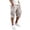 A-Light Pink29, variant on Mens Teal Camo Cargo Capri Shorts Drawstring Waist Lightweight Outdoor Trunks