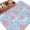 Blue, variant on Pink Blue Castle Area Rugs 6'x9', Washable Small Throw Rugs for Kitchen Dining room, Balloon Modern Art Stars Moon Indoor Outdoor Rug Non-Slip Low Pile Carpet Runner Reversible Floor Mats