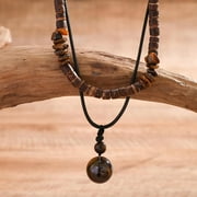 Necklace for Men Puka Shell Necklace Men Summer Surfer Necklaces Beaded Choker Beach Essentials Holiday Jewelry for Vacation Summer Outfits for Man Son Husband