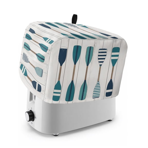 Toaster Cover 2 Slice, Dustproof Bakeware Oven Protector with Top Hook, Waterproof Small Kitchen Appliance Toasters Dust Cover, 11"x6"x8"