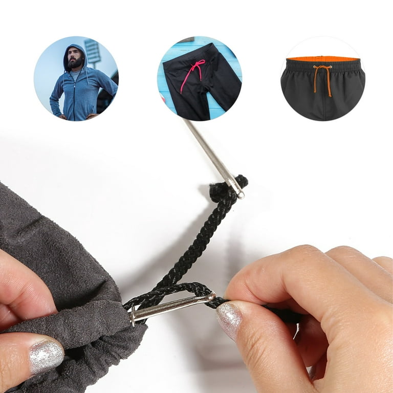 Frcolor Drawstring Threader Tool Needle Bodkin Threading Sewing Pulls String Helper Flexible Pantsthread Tools, Size: 30X10X1.5CM