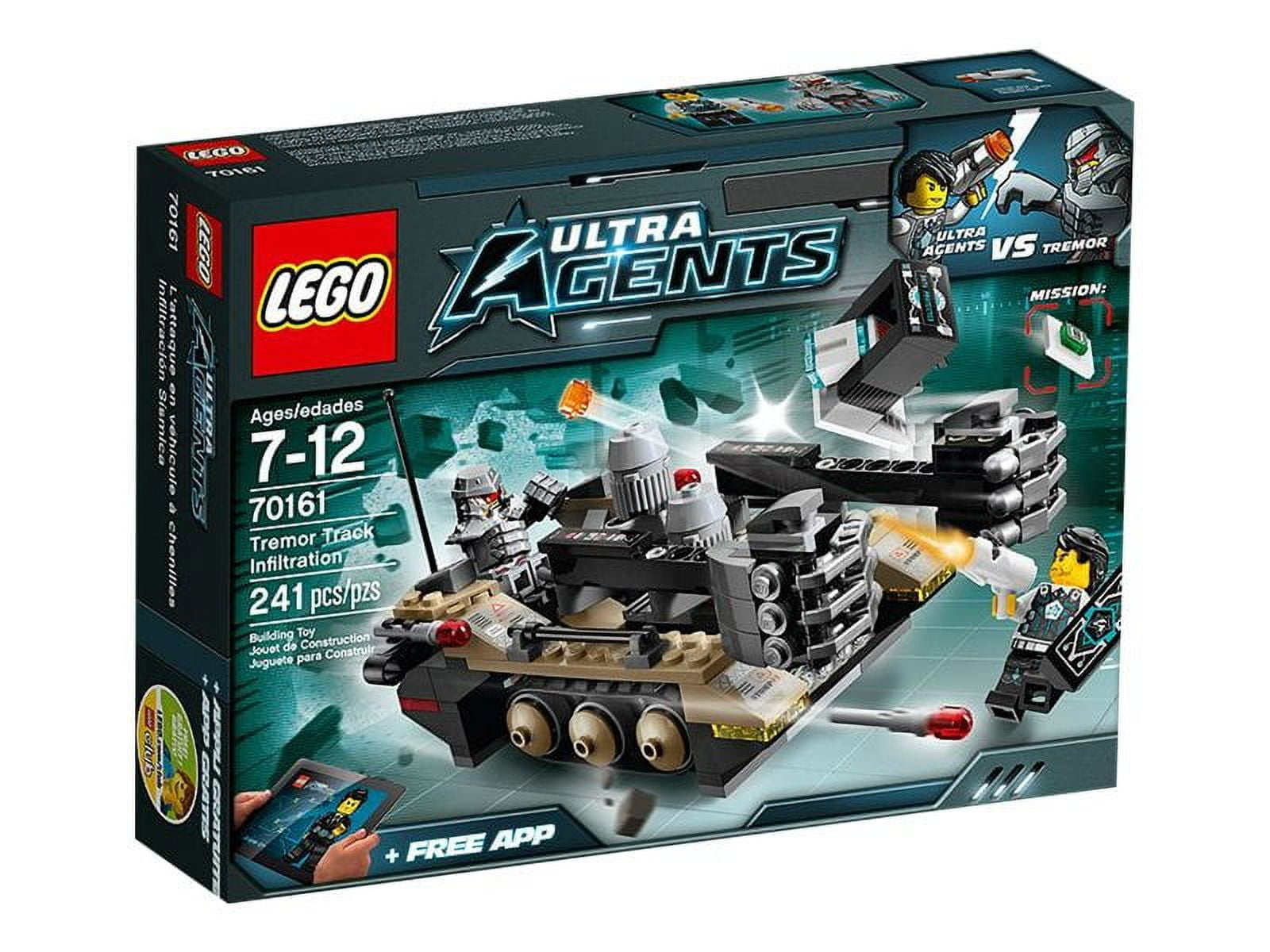Free Shipping! LEGO Ultra Agents - Tremor Track Infiltration