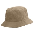 thumbnail image 4 of Iguana Sketch Embroidered Pigment Dyed Bucket Hat - Khaki OSFM, 4 of 5