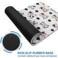thumbnail image 6 of Long Mouse Pads for Desk,White Cow Black Dot Cow Pattern Desk Mats on Top Of Desks, Desk Mouse Pad Extra Large with 3mm Non-Slip Base and Stitched Edge for Gaming,Office,Work,Home 31.5"x11.8", 6 of 6