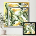 thumbnail image 4 of Designart 'Leaves With Ripe Bananas' Nautical & Coastal Framed Art Print, 4 of 4