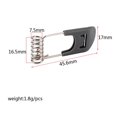 thumbnail image 4 of justharion 10pcs/lot A Mené le Panneau Plafonnier Spot Fixe Cercle Ressort Clip, 4 of 8