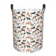 thumbnail image 1 of Fotbe Horse Cesto de Ropa con Asas, Cesto Impermeable de Gran Capacidad, Bolsa de Lavado para Dormitorio, Cesto de Ropa con Ruedas y Asas-Small, 1 of 6