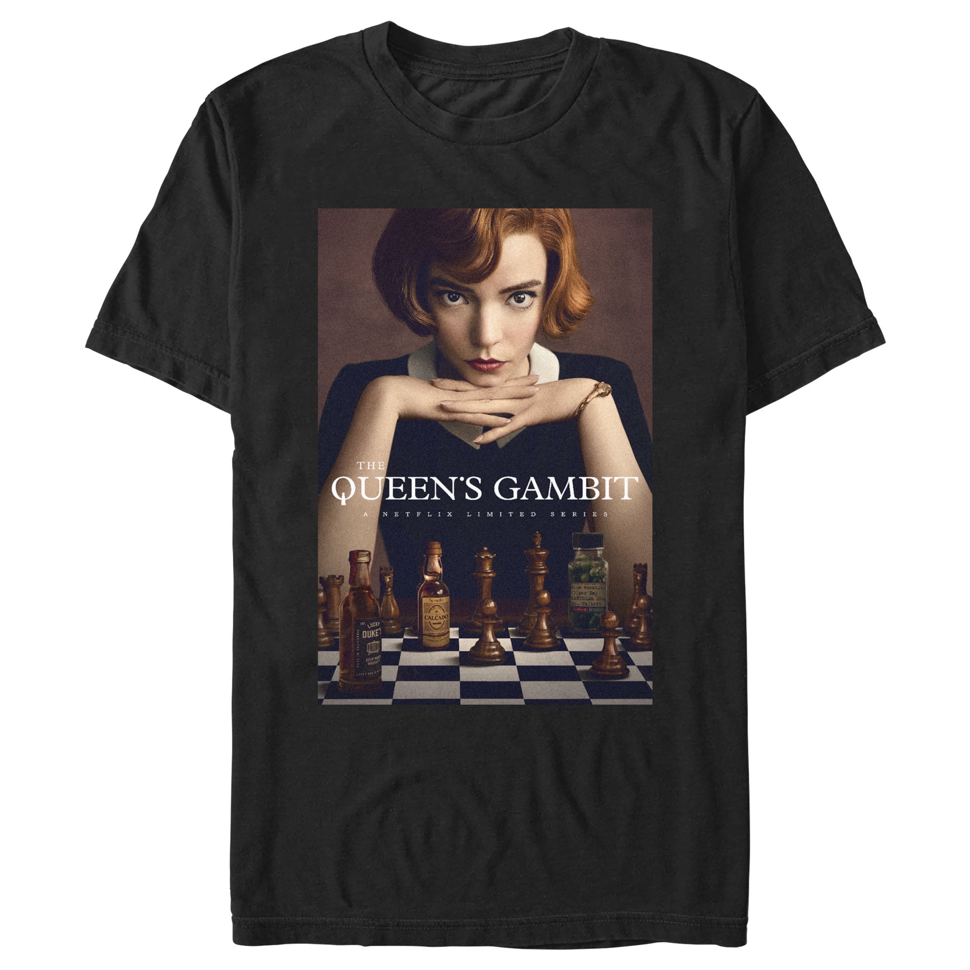 Junior's The Queen's Gambit Let's Play Graphic Tee White Large