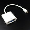 thumbnail image 1 of Mini DisplayPort to VGA Adapter Cable DP to VGA Adapter Cable DP VGA Conversion Line Support Mini DisplayPort v1.2, 1 of 8