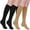 2 Black+1 Beige, variant on Sunm Boutique 3 Pairs Zipper Compression Socks 15-20 mmHg Closed Toe Compression Stocking for Women & Men(1 Pair Black+2 Pair Beige)