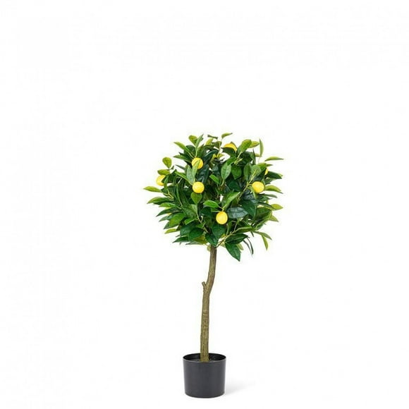 Small Topiary Lemon Tree Faux Plants And Trees